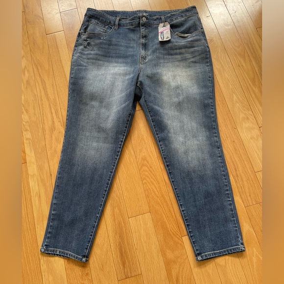 Time And Tru High Rise Skinny Jeans-Size 24-NWT - Picture 1 of 6